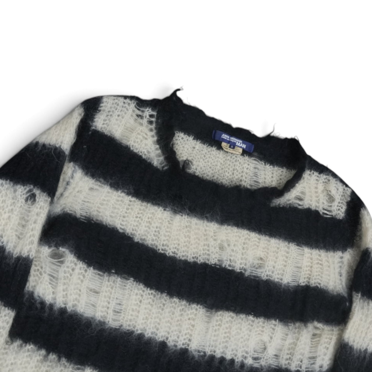 Junya Watanabe FW14 Grunge Distressed Mohair Sweater