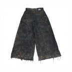 Sterling Ruby wide raver denim