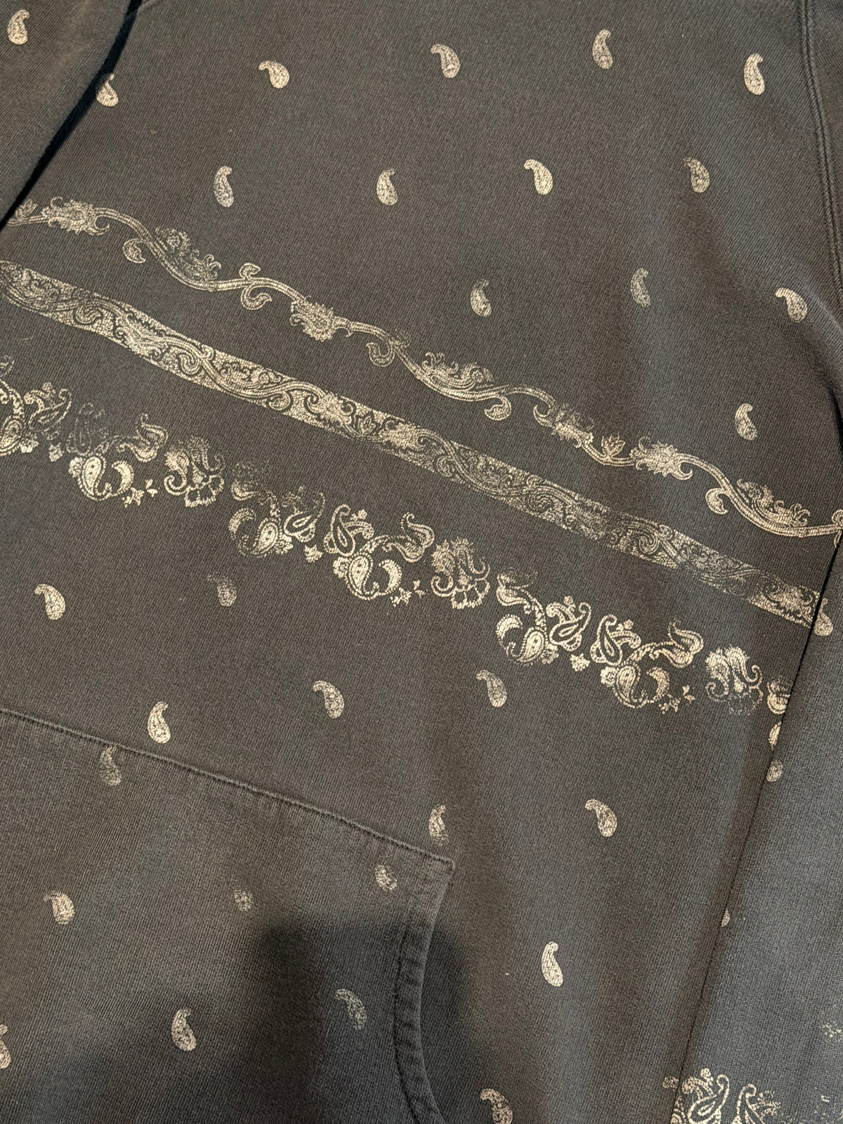 Saint Laurent SS19 Paisley Hoodie By Vaccarello