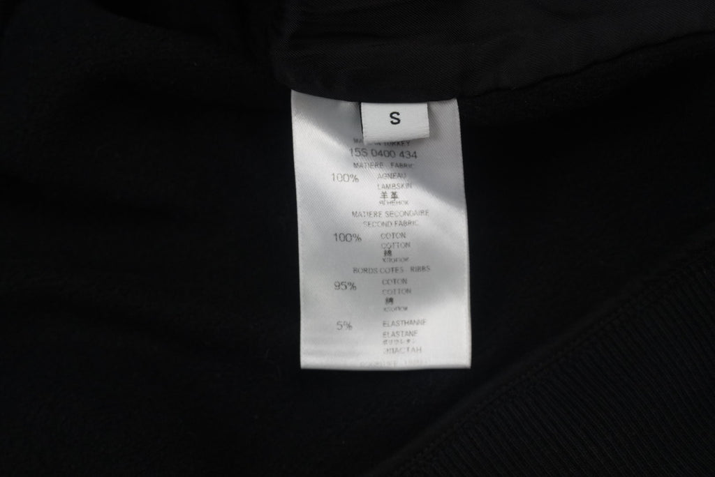 Givenchy SS15 stars leather sweatshirt