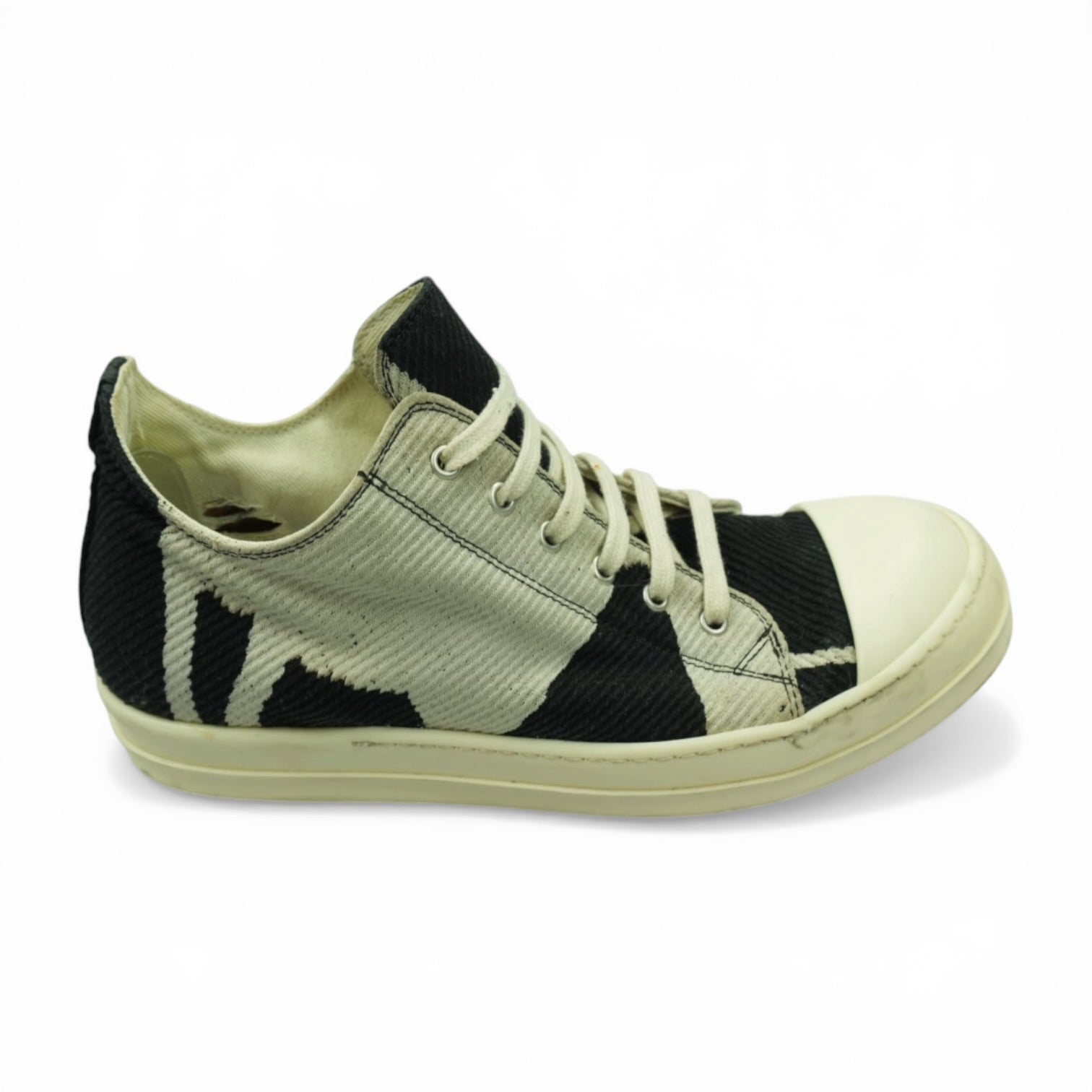 Rick Owens AW16 Mastodon bleach vomit ramones sneakers
