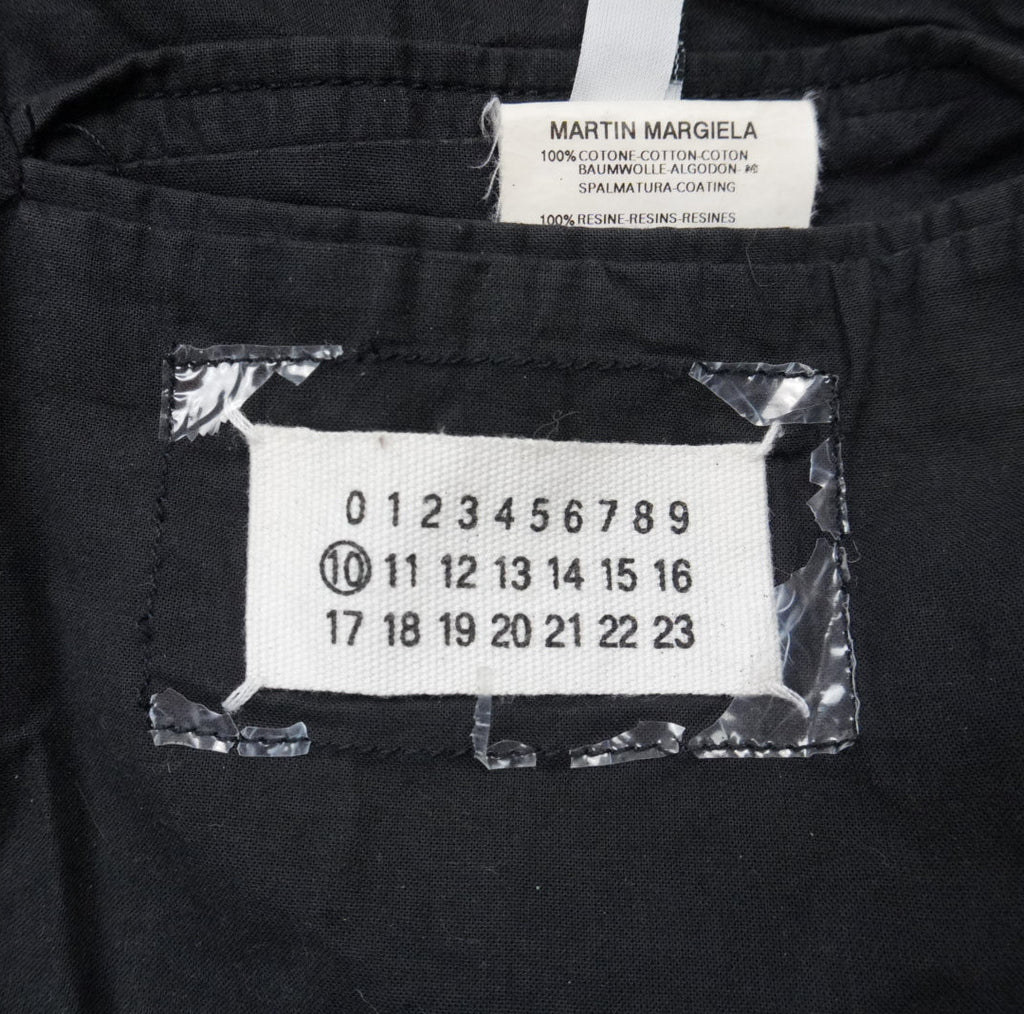 Maison Martin Margiela SS03 waxed 5 zip jacket