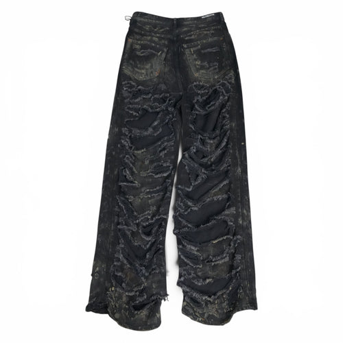 Balenciaga SS23 Mud Show super destroyed denim