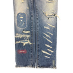 Undercover SS05 But Beautiful 60s Red Yarn Denim