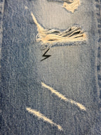 Undercover SS05 But Beautiful 60s Red Yarn Denim