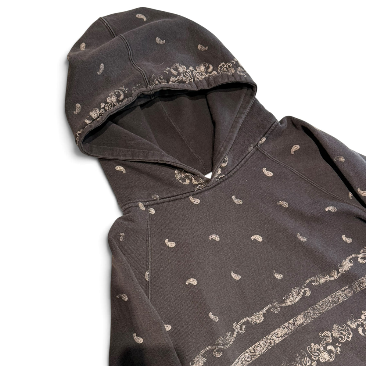 Saint Laurent SS19 Paisley Hoodie By Vaccarello