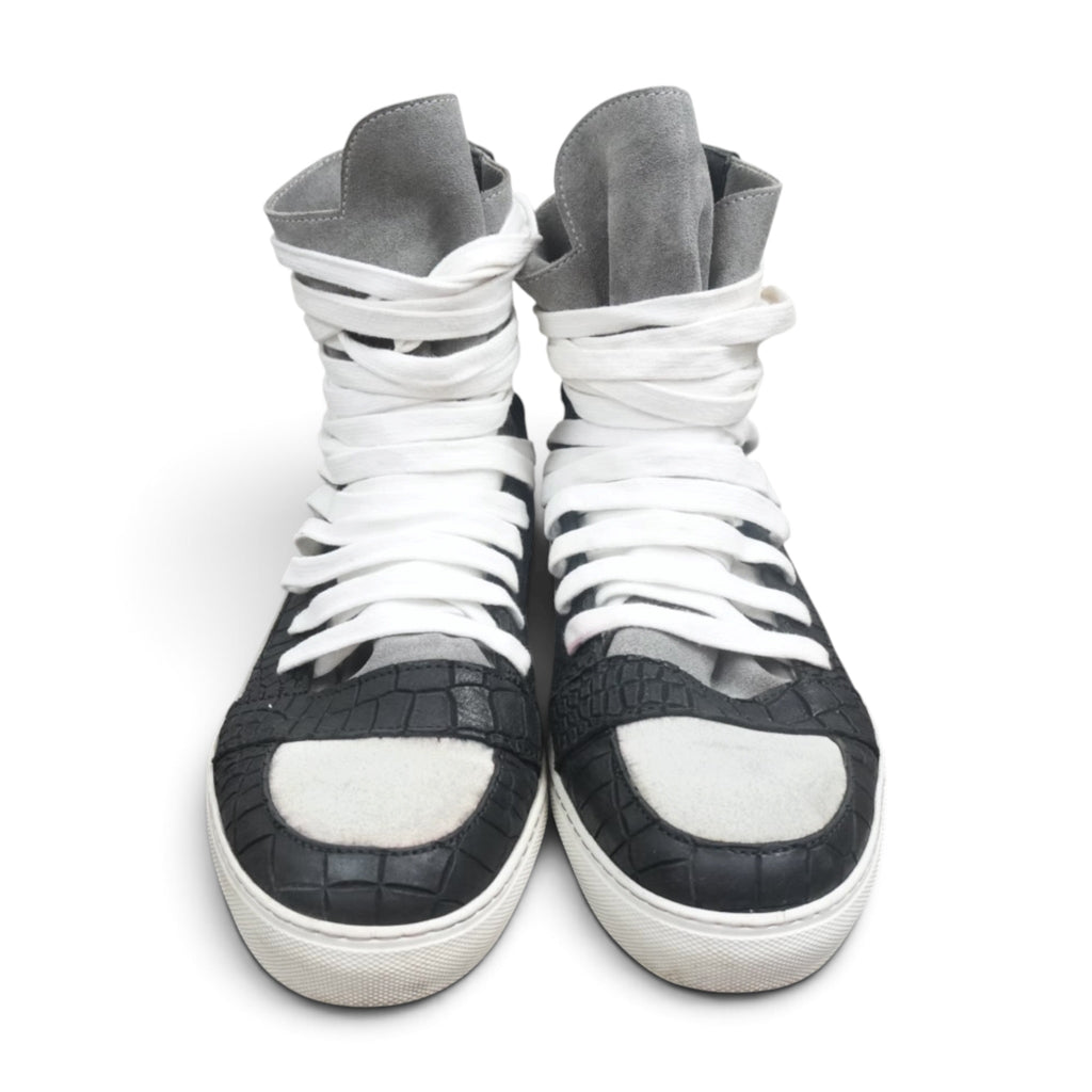 Kris Van Assche multilaces crocodile