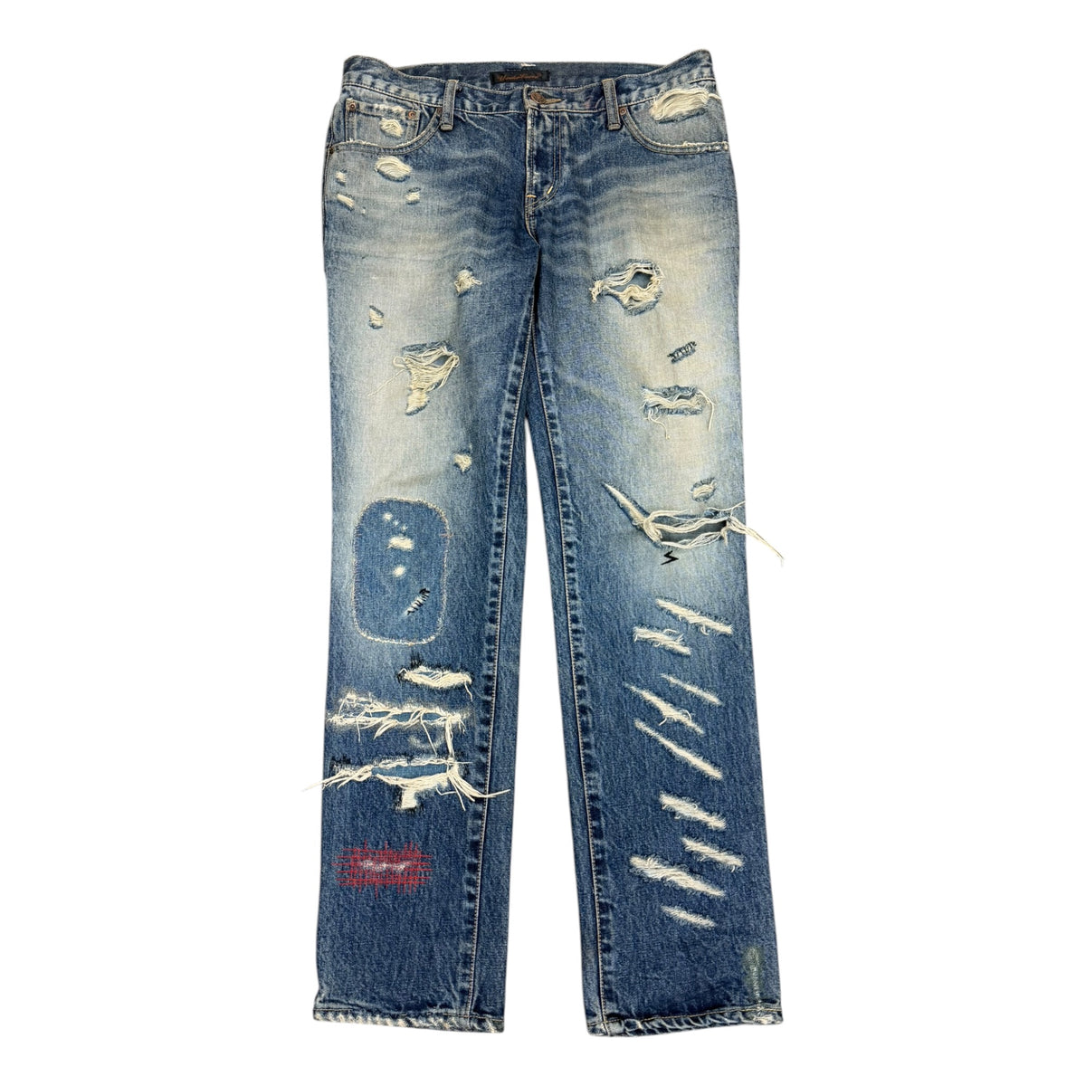 Undercover SS05 But Beautiful 60s Red Yarn Denim