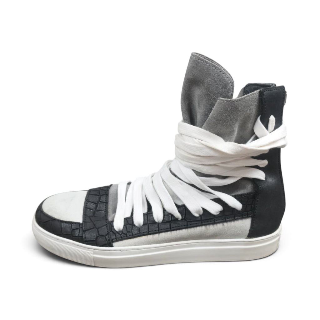 Kris Van Assche multilaces crocodile