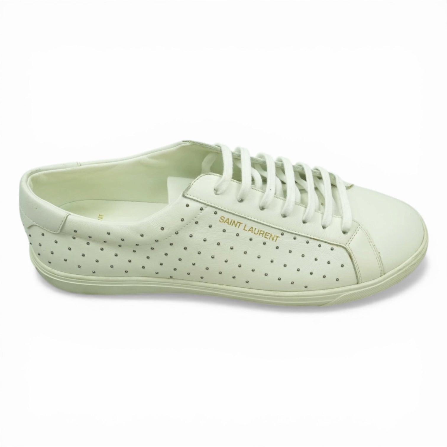 Saint Laurent Andy studded low sneakers