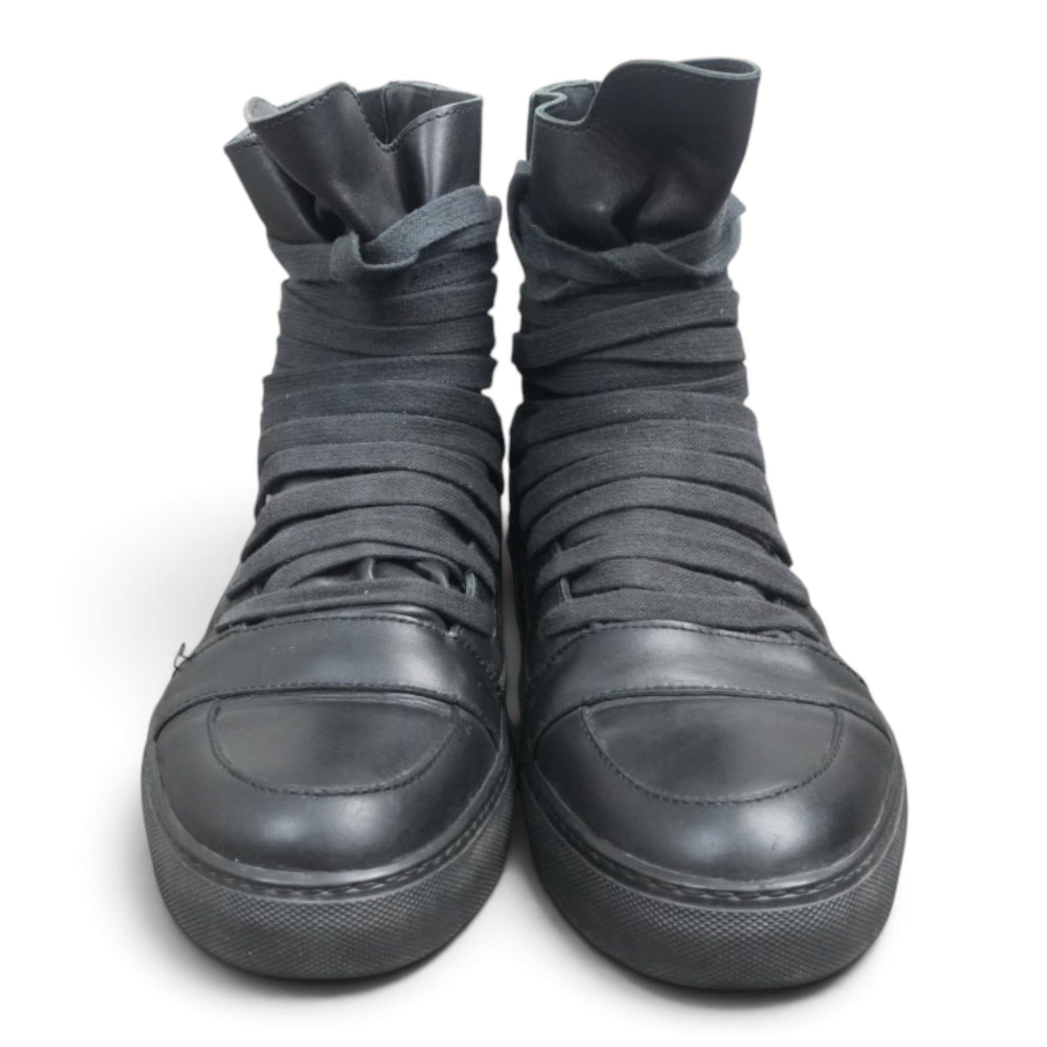 Kris Van Assche black multilaces