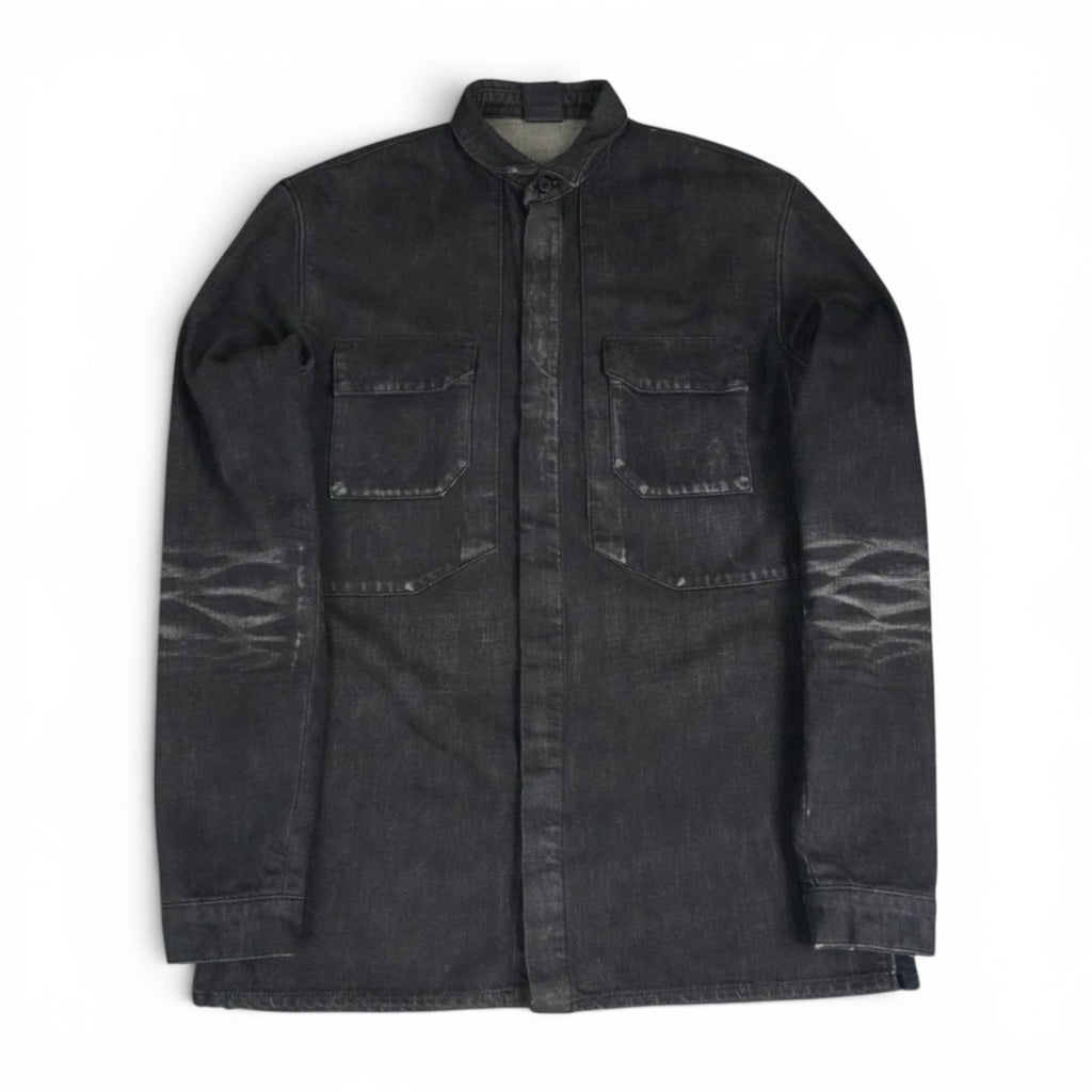 Dior SS03 Follow Me faded whiskered denim jacket