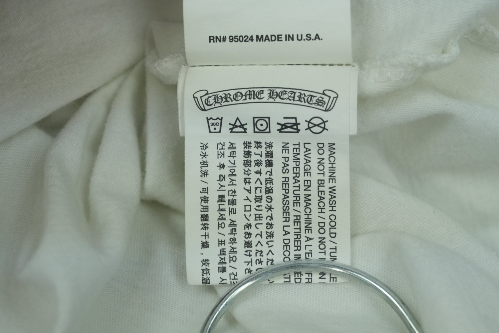 Chrome Hearts Hollywood v-neck t-shirt