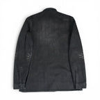 Dior SS03 Follow Me faded whiskered denim jacket