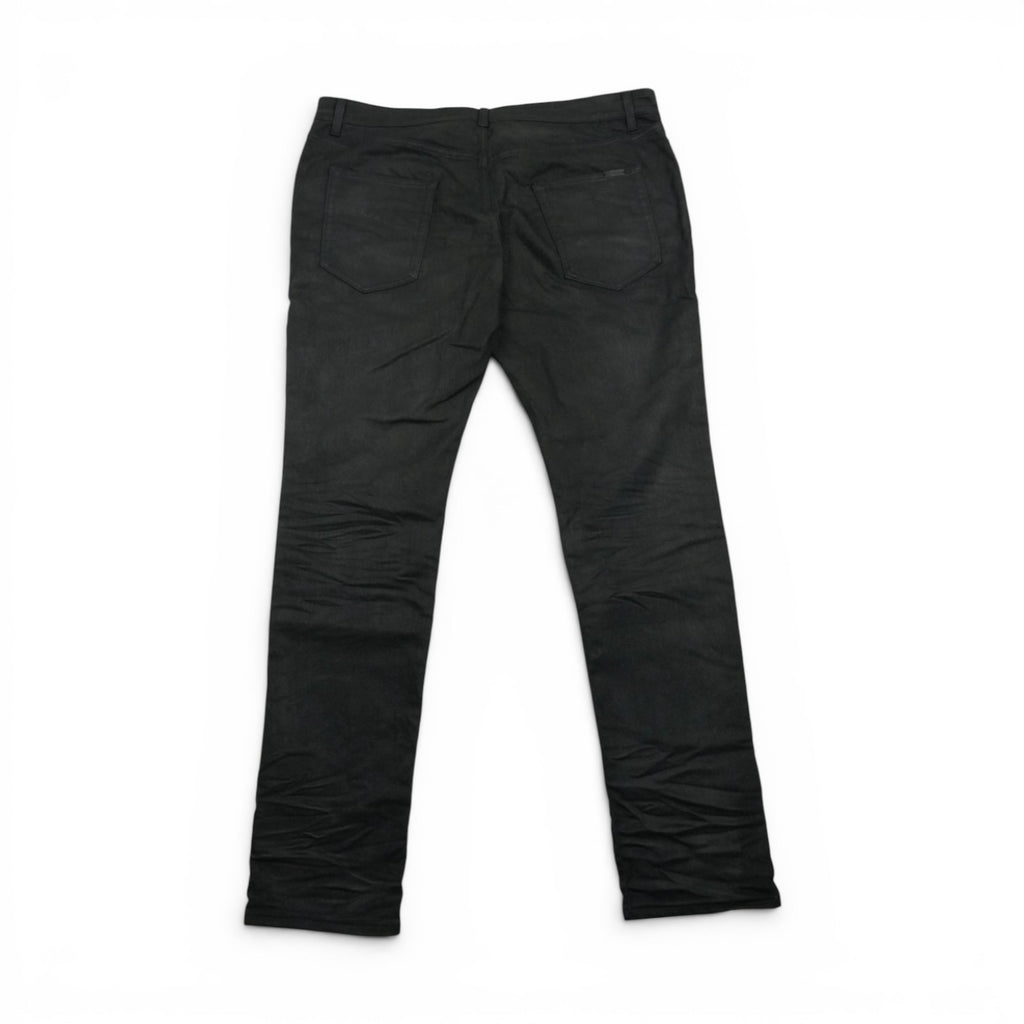 Saint Laurent 2020 sample waxed denim