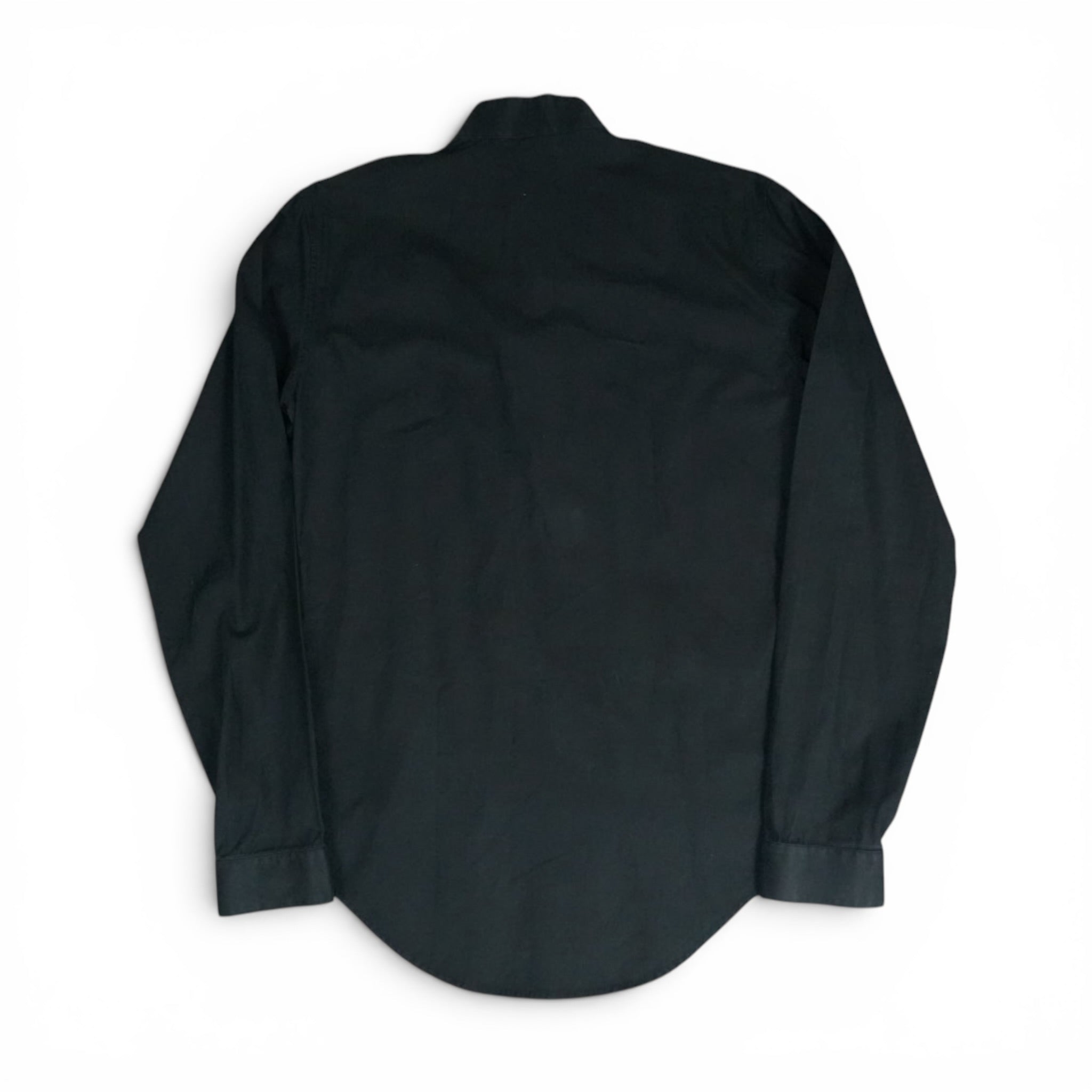 Dior AW06 high collar black shirt