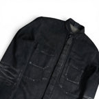 Dior SS03 Follow Me faded whiskered denim jacket