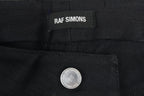 Raf Simons AW18 Christiane F. Patches waxed denim