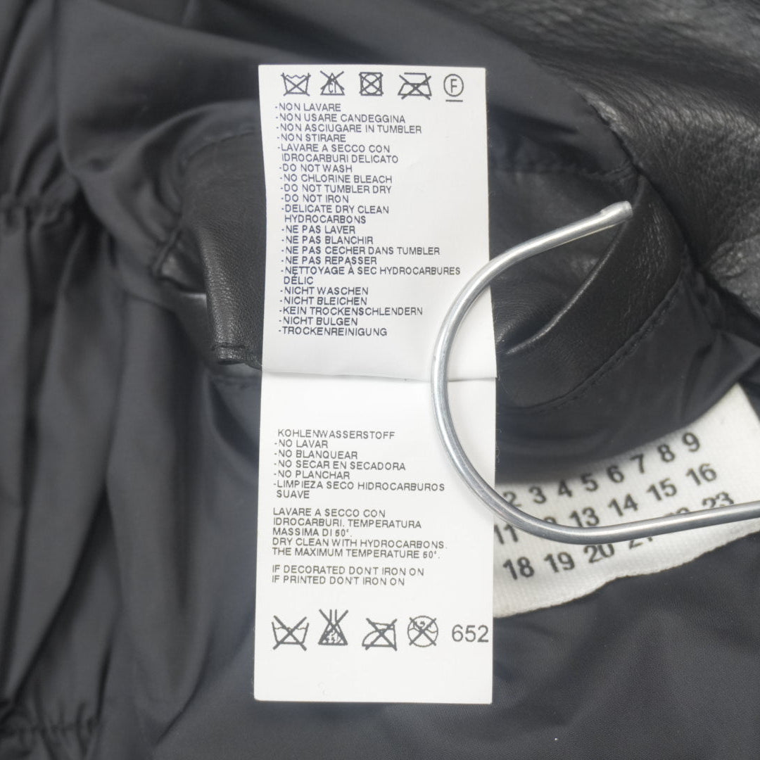 Maison Margiela SS11 Astro Biker Leather Jacket