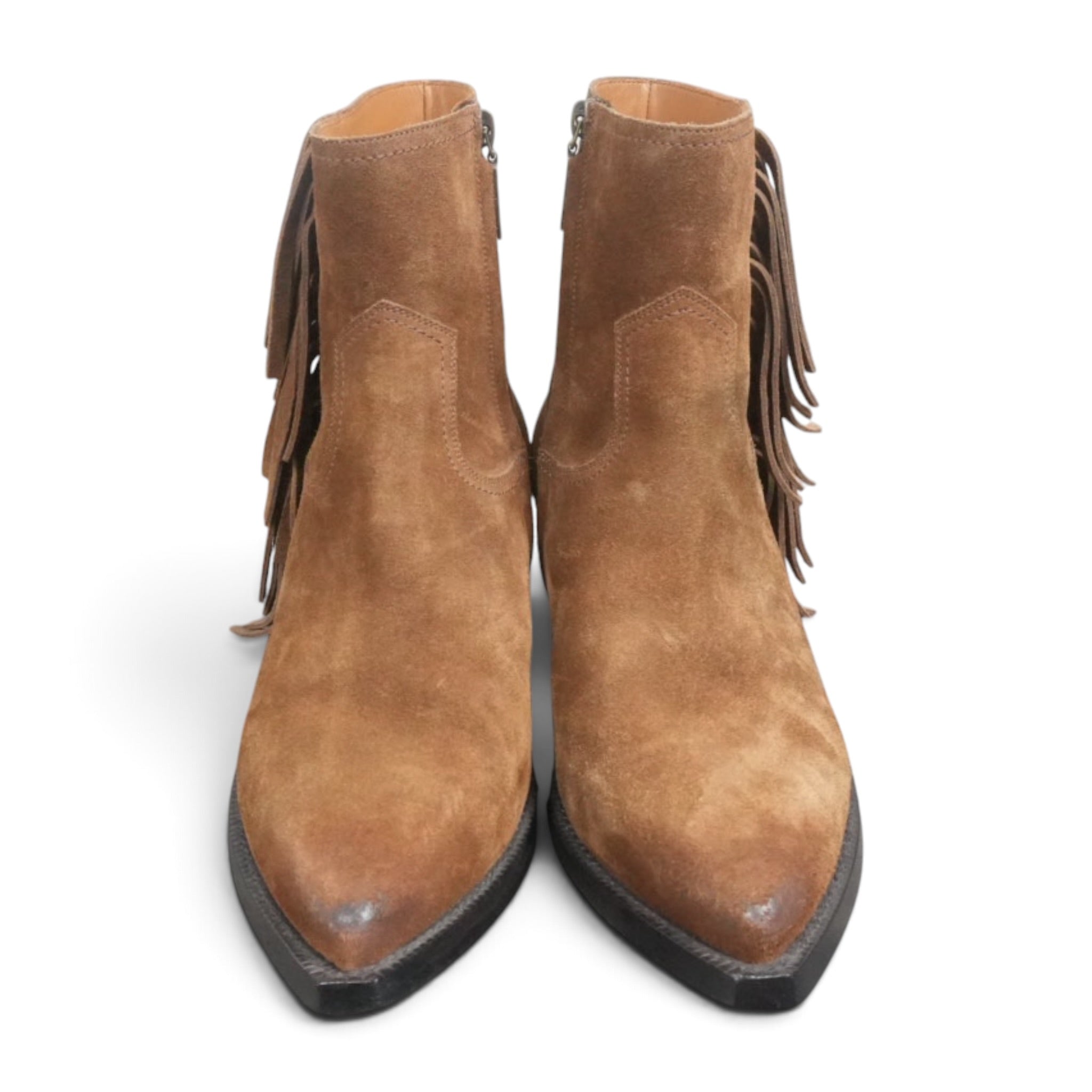 Saint Laurent SS19 Lukas fringed boots