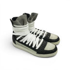 Kris Van Assche crocodile multilace sneakers