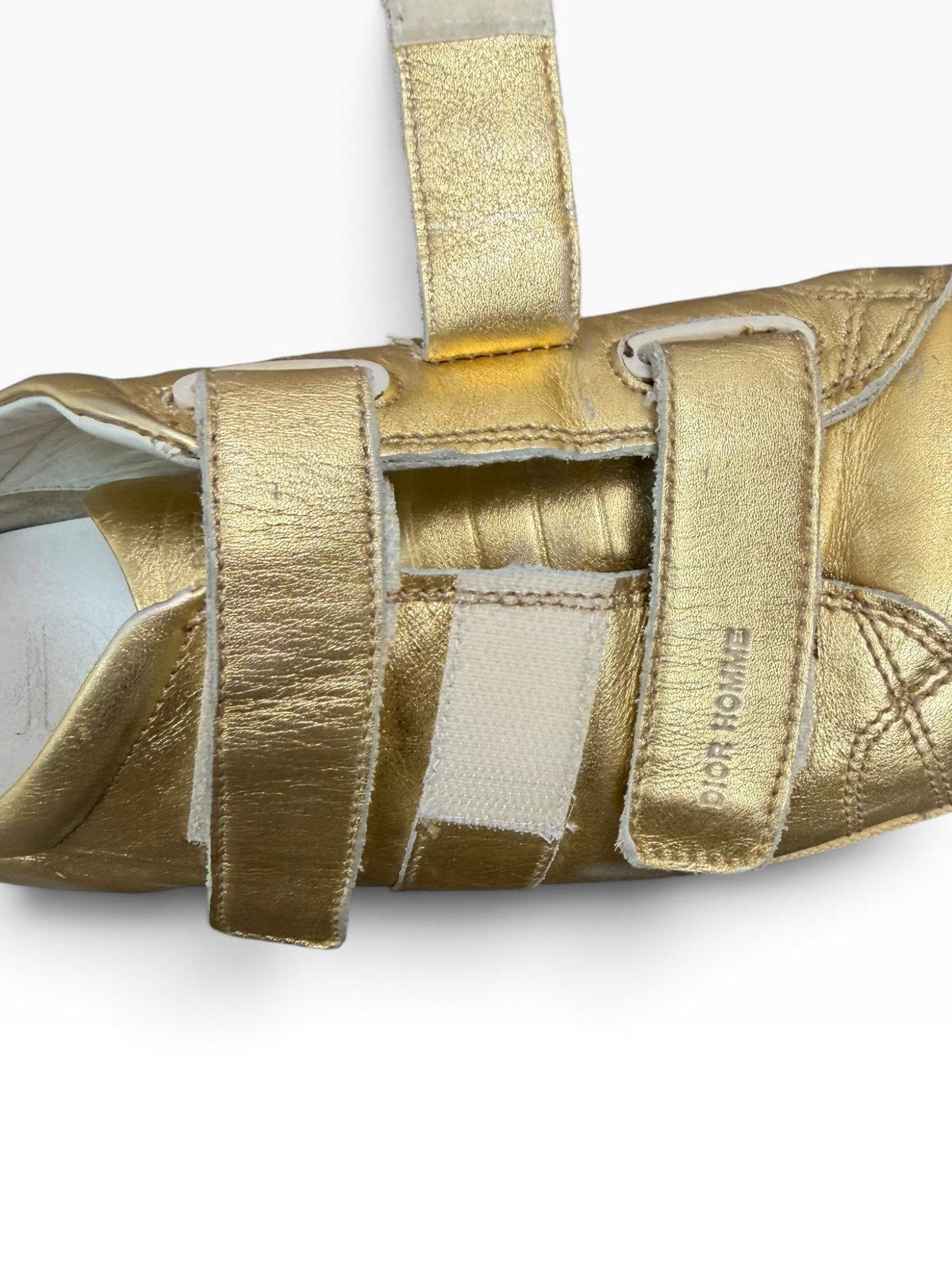 Dior AW07 Navigate Gold Straps Gats By Hedi Slimane