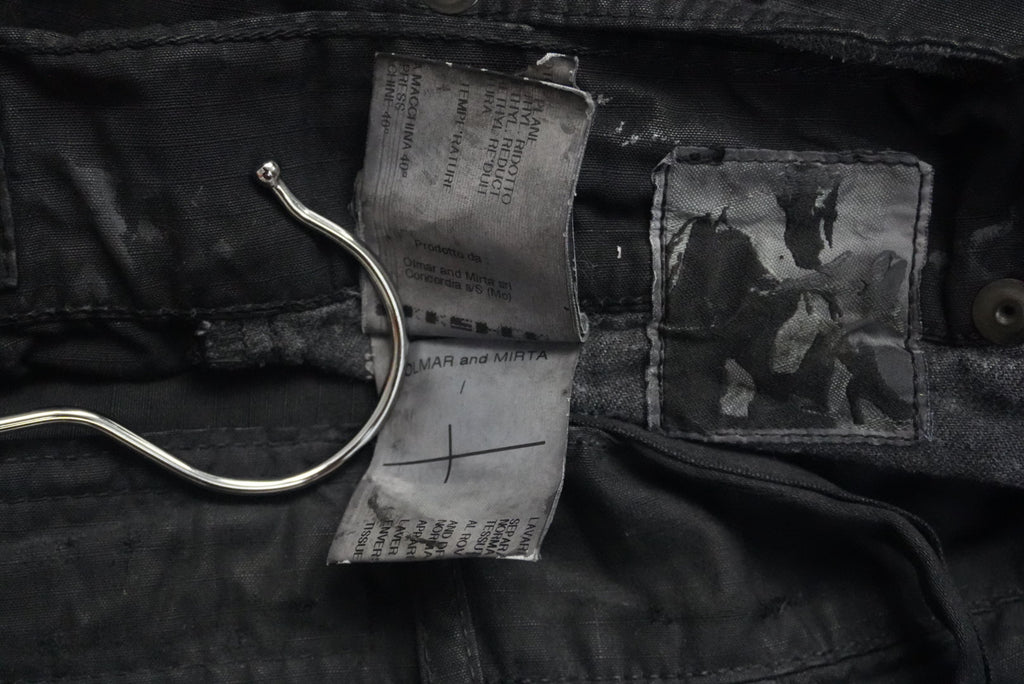 Rick Owens FW08 Stag ripstop waxed detroits