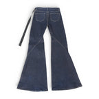 Rick Owens AW25 Concordians sample spiral bias bootcut denim