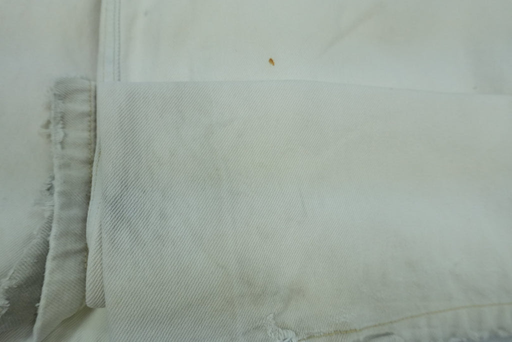 Balenciaga AW21 distressed white cargo