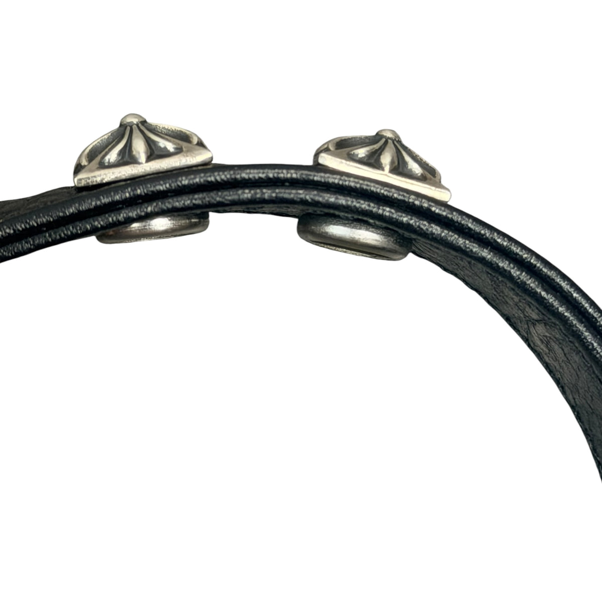 Chrome Hearts 3 Studs Button Snap Bracelet