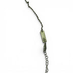 Maison Margiela sterling silver double dog tag necklace