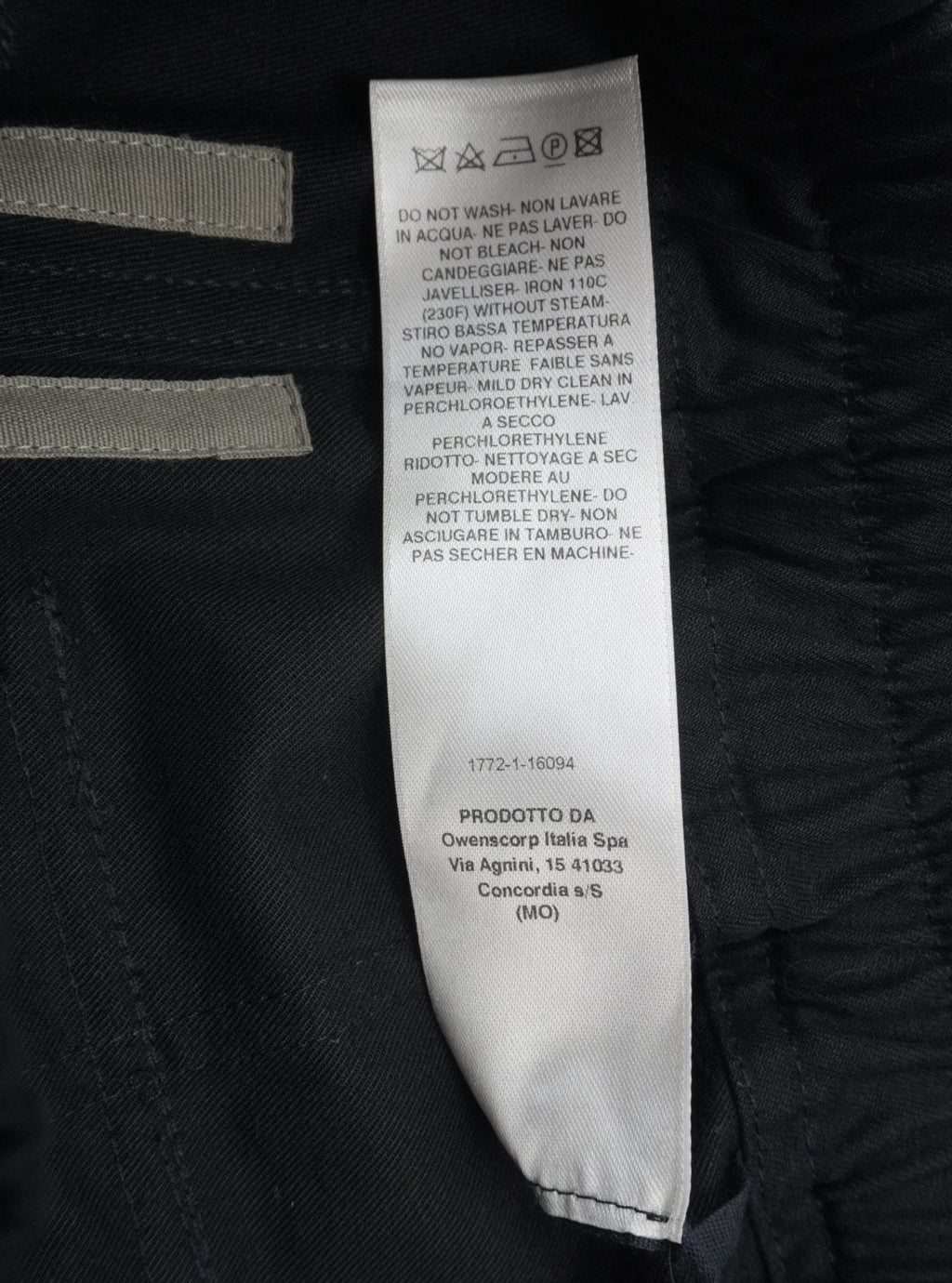 Rick Owens AW20 Performa creatch pants