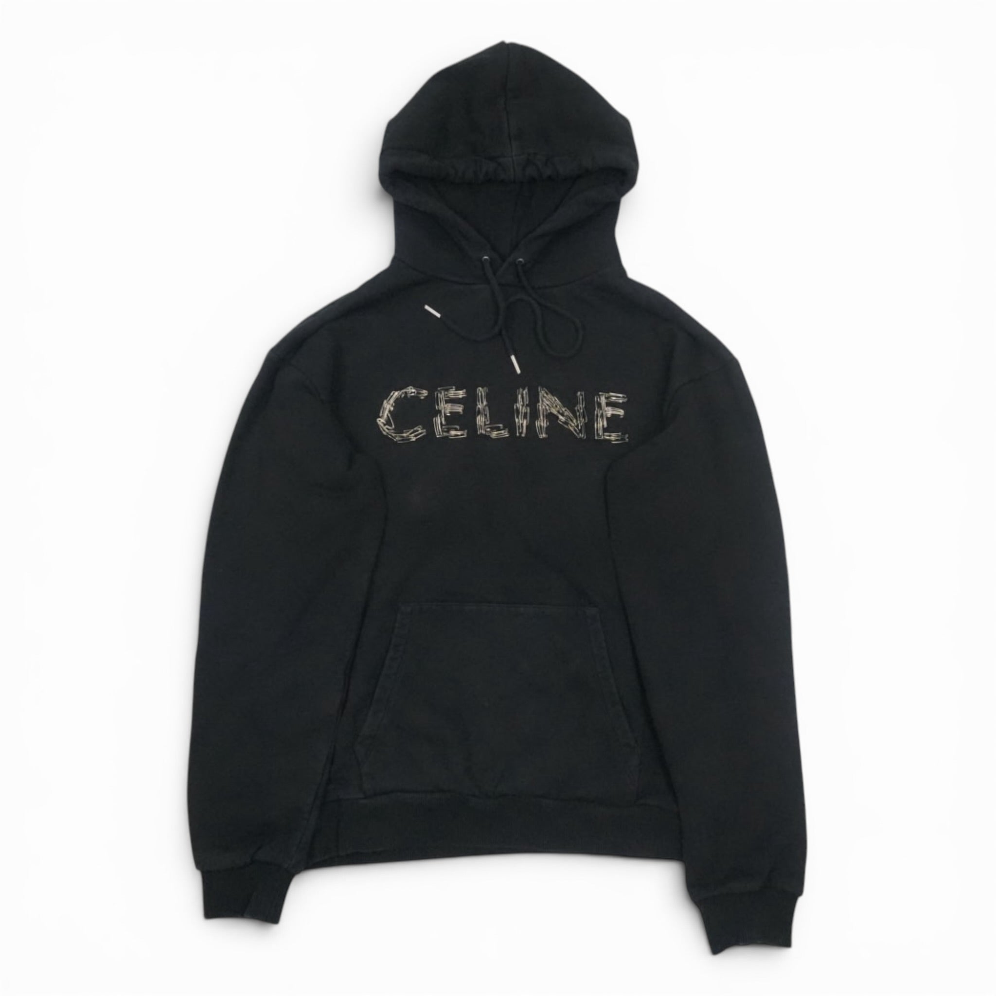 Celine SS22 Cosmic Cruiser safety pins hoodie
