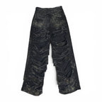Balenciaga SS23 Mud Show super destroyed denim