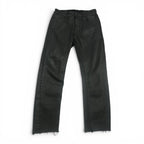 Rick Owens SS17 Walrus waxed torrance cut denim