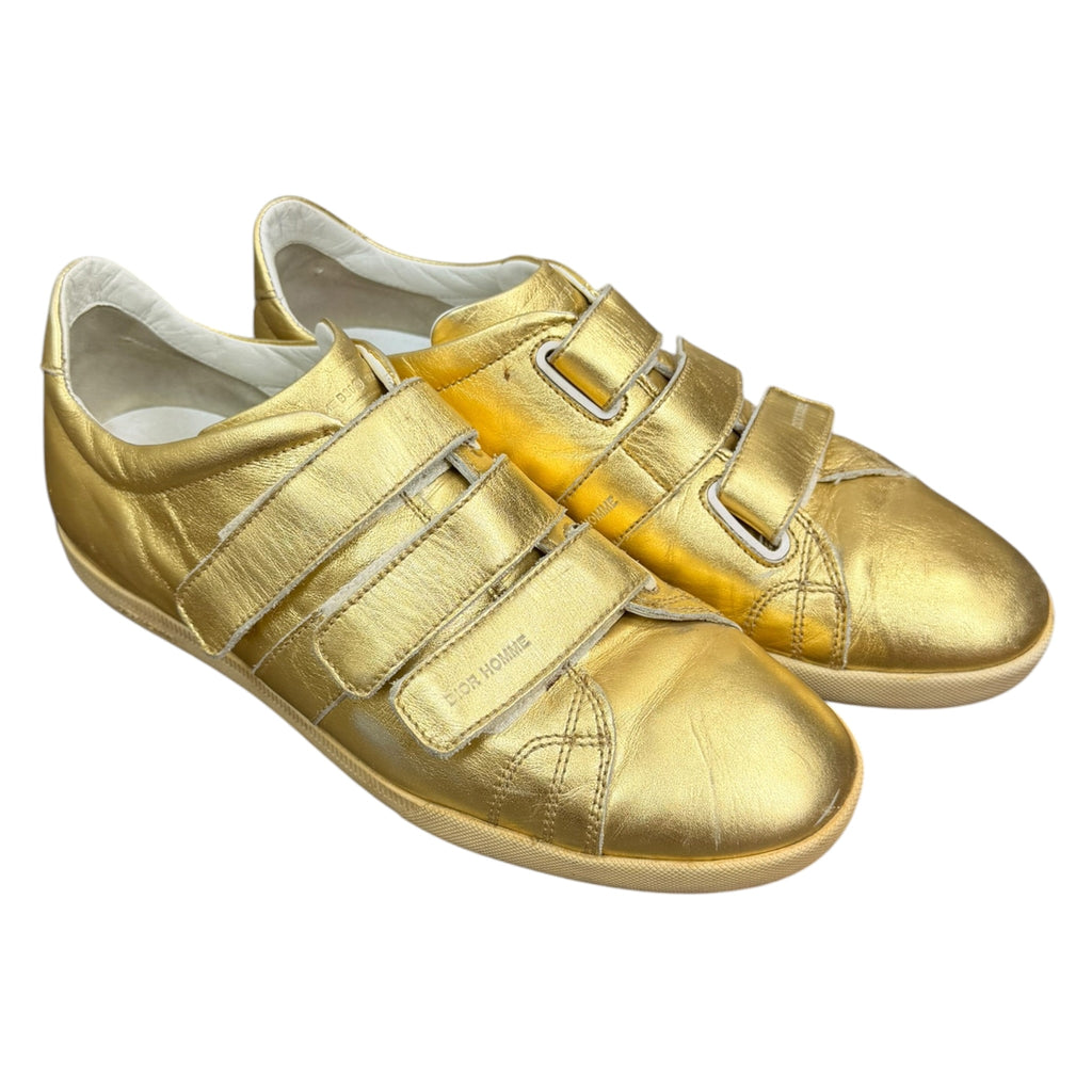 Dior AW07 Navigate Gold Straps Gats By Hedi Slimane
