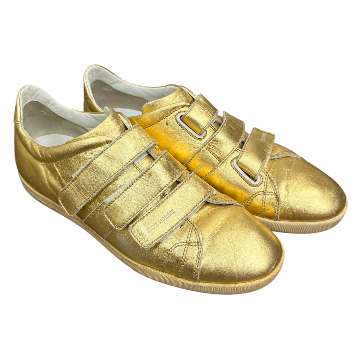 Dior AW07 Navigate Gold Straps Gats By Hedi Slimane