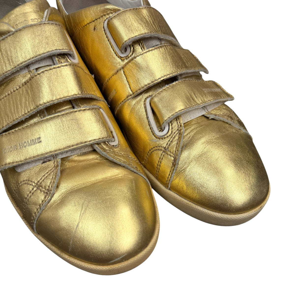 Dior AW07 Navigate Gold Straps Gats By Hedi Slimane