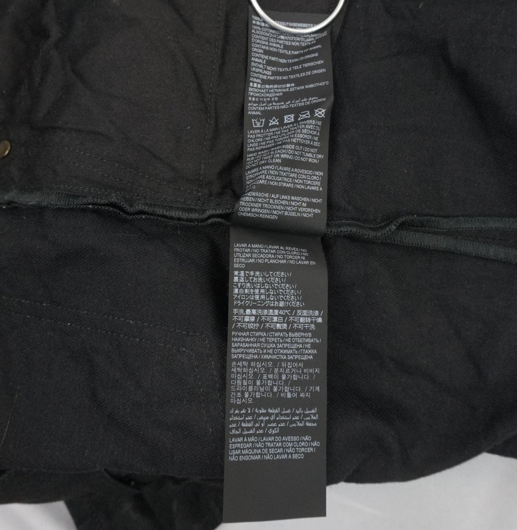Saint Laurent 2021 waxed denim