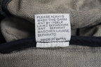 Dior SS03 Follow Me faded whiskered denim jacket