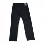 Raf Simons AW18 Christiane F. Wet hair patch waxed denim