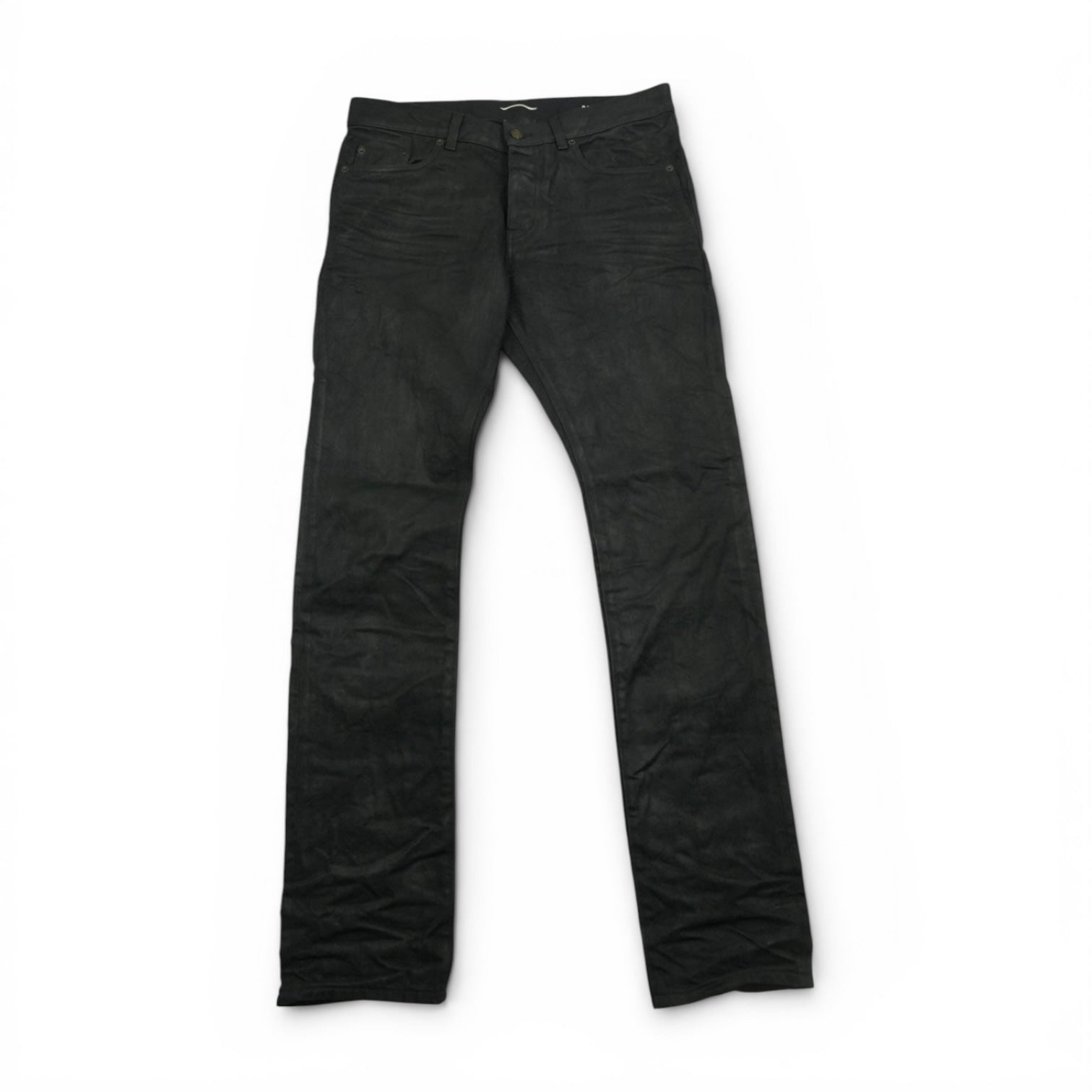 Saint Laurent 2021 waxed denim