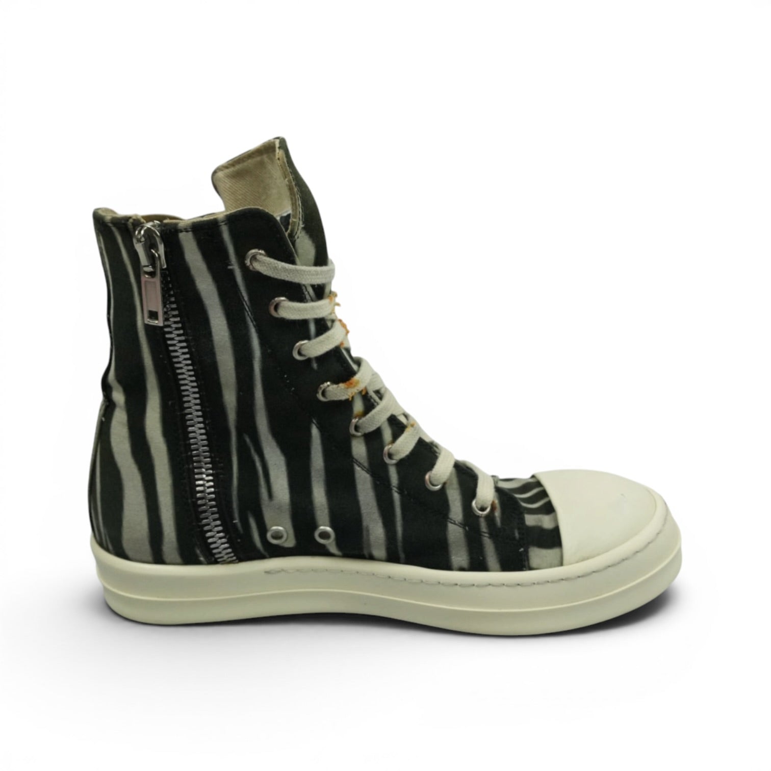 Rick Owens zebra ramones