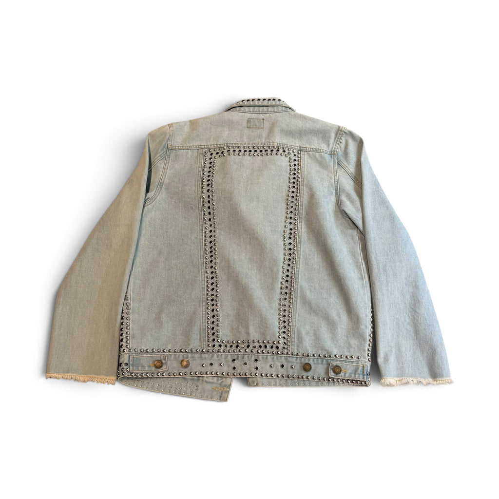 Saint Laurent 2014 Studded Denim Jacket By Hedi Slimane