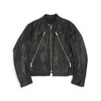 Maison Martin Margiela SS03 waxed 5 zip jacket