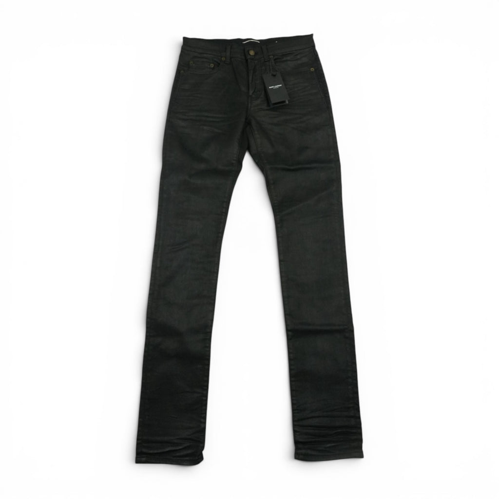 Saint Laurent 2021 waxed denim