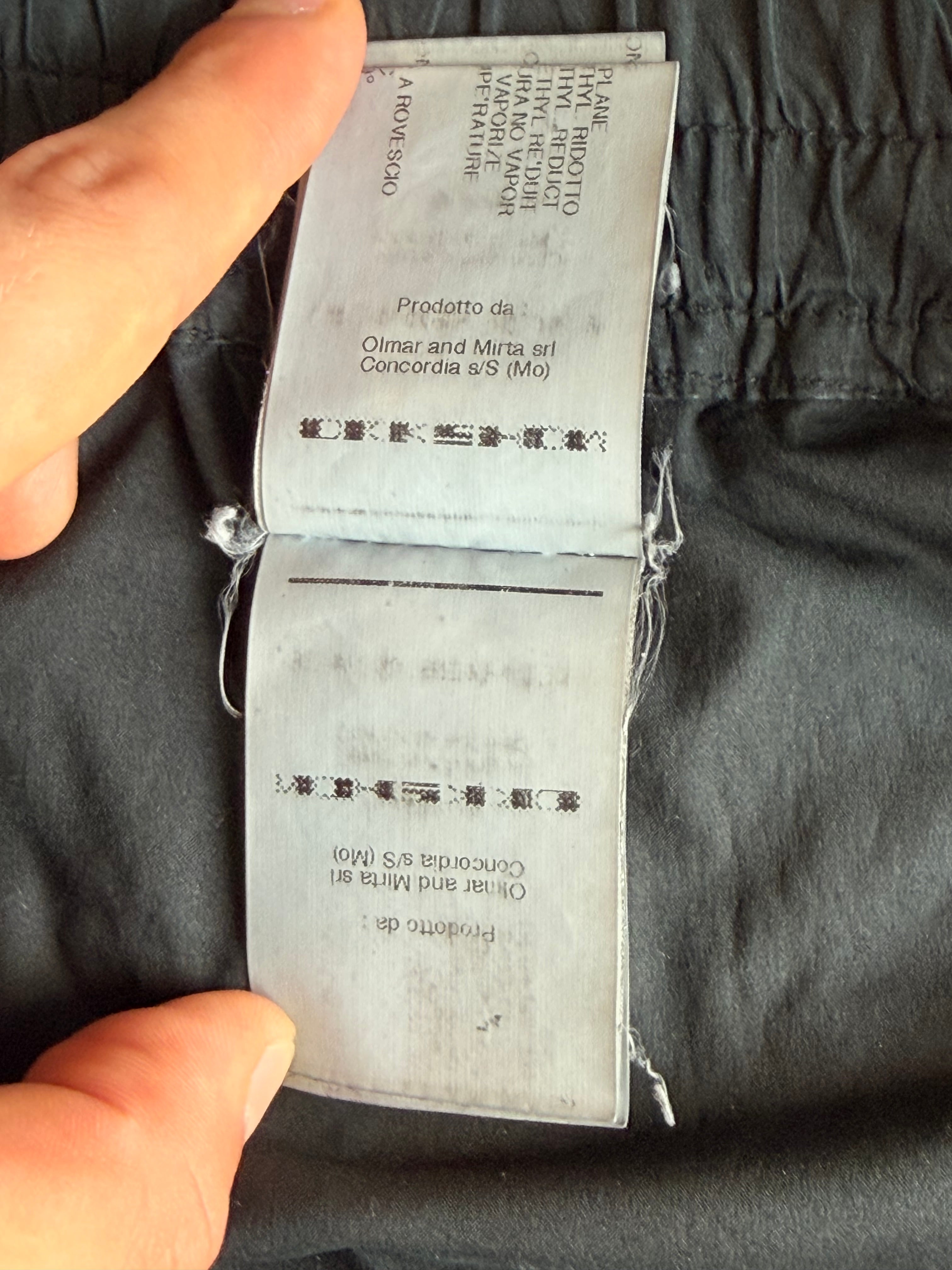 Rick Owens Olmar & Mirta waxed creatch cargo