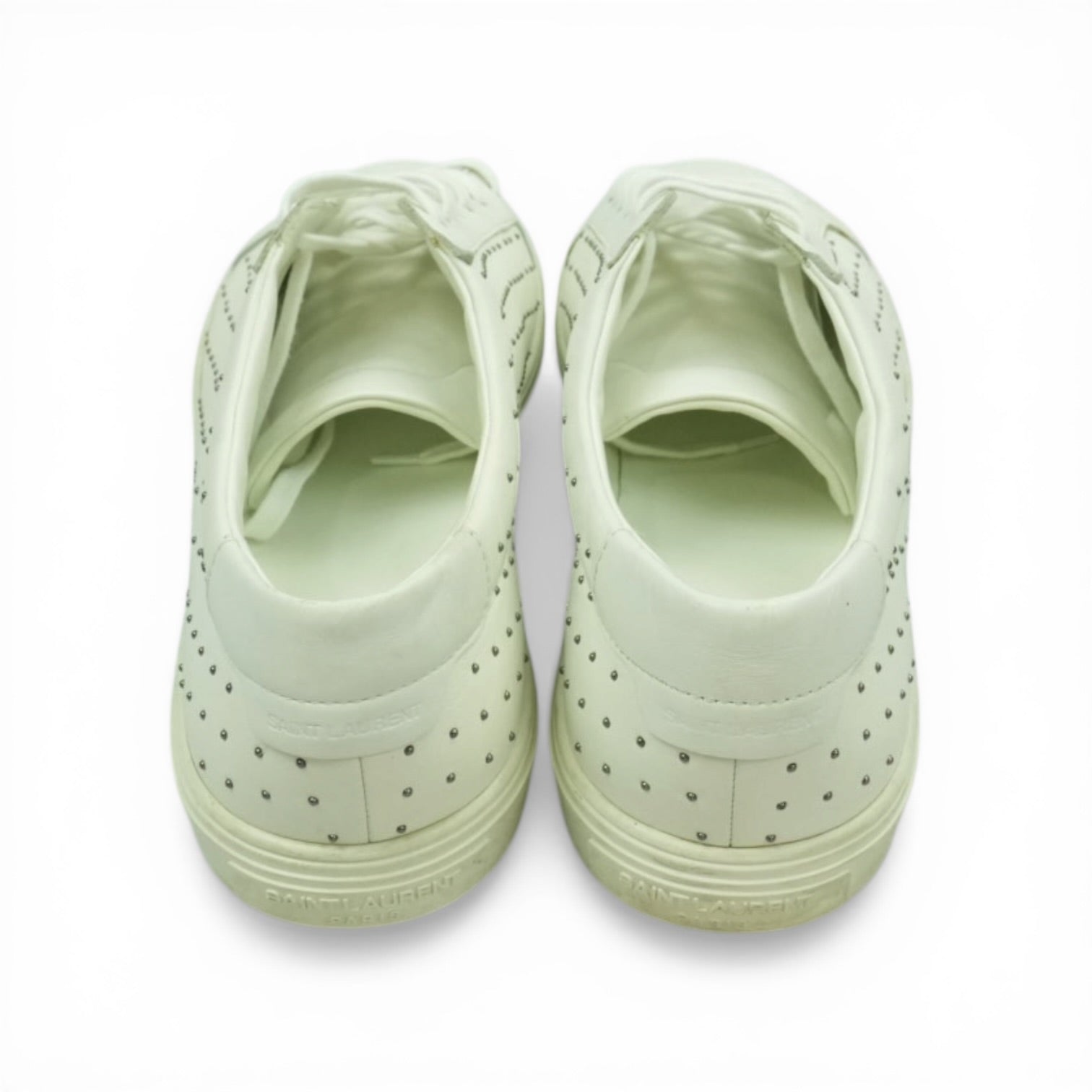 Saint Laurent Andy studded low sneakers