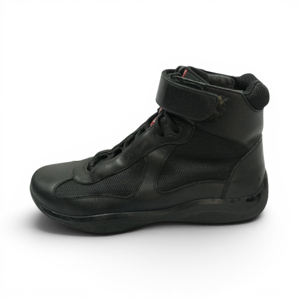 Prada americas cup high sneakers
