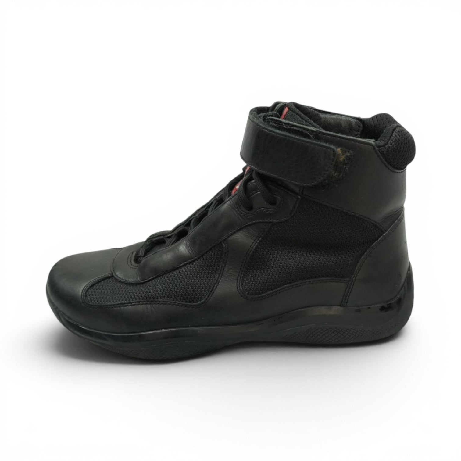 Prada americas cup high sneakers